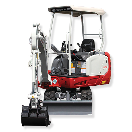EXCAVATOR 3,900 LB - TAKEUCHI TB216 - 15HP